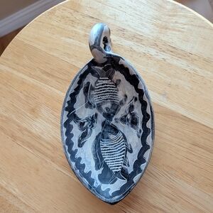 Soap Stone CarvingFish Pattern dish